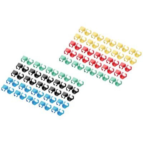 A-CC-M DIGITUS A-CC-M CLIPS COULEUR POUR CÂBLES PATCH