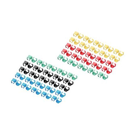 A-CC-M DIGITUS A-CC-M CLIPS COULEUR POUR CÂBLES PATCH