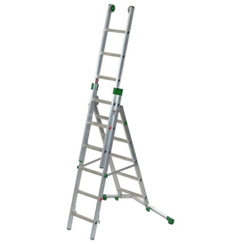 Matisère - Echelle transformable facal prima 3 plans 8.1 m - P3503