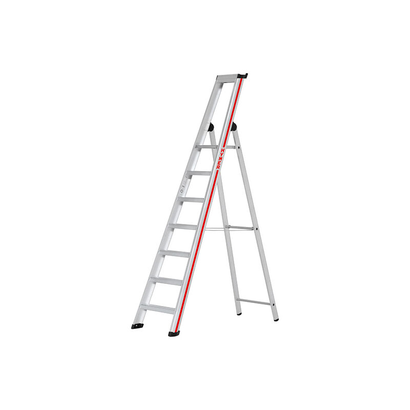 Escabeau 7 marches - Hauteur atteignable 3.60m - 6026/07