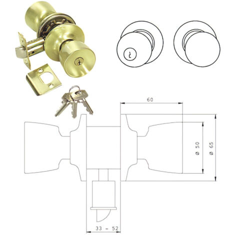 A Forged Tool 03020016 Schloss und Riegel für Türen