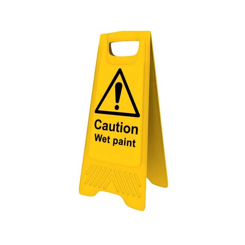 Sitesafe - Wet Paint A-Frame Caution Sign - 300 X 620MM