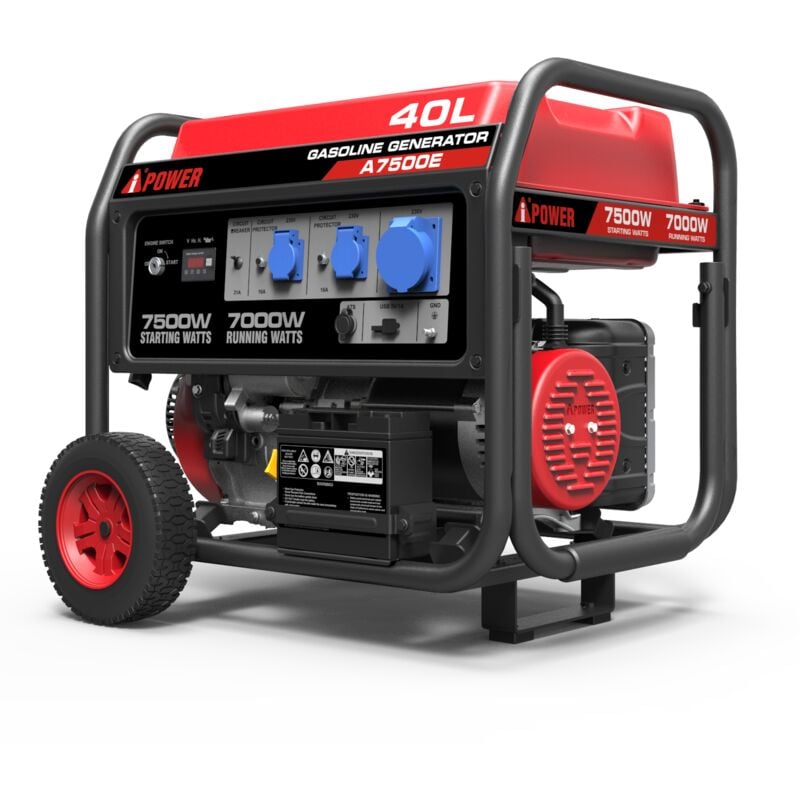Ai Power - A-iPower groupe électrogène essence démarrage électrique 7500W A7500E