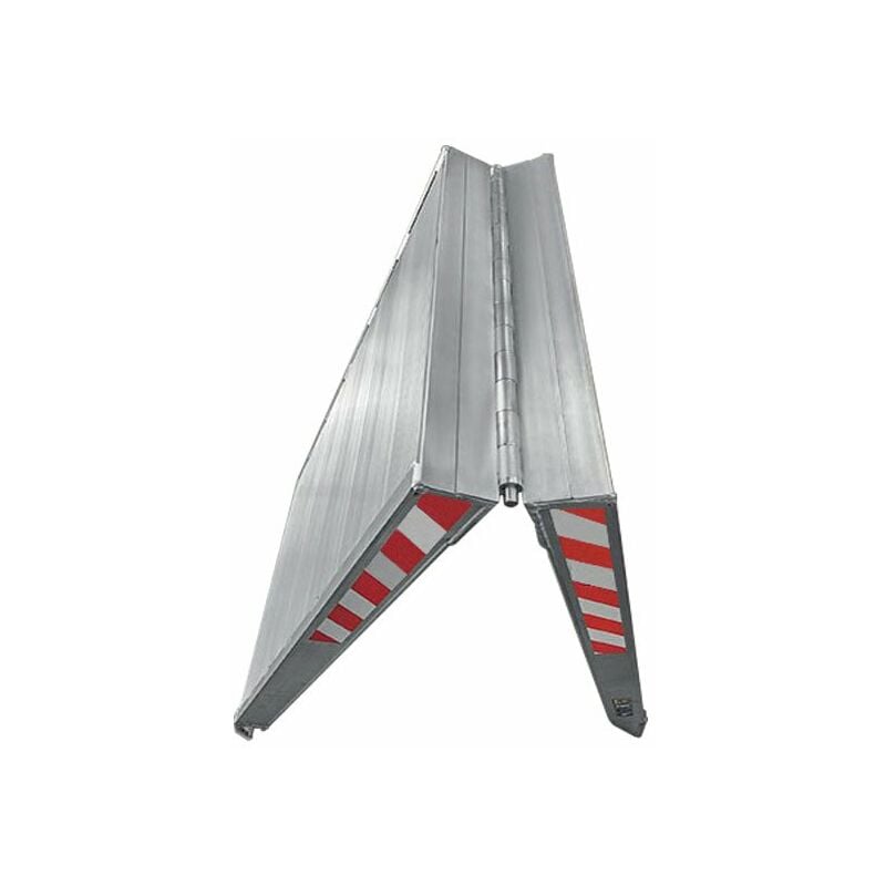 Rampe 2411mm - Pliée 1251mm - Pour franchir 650mm - Charge max 800kg - MPCI2400.750.1000S