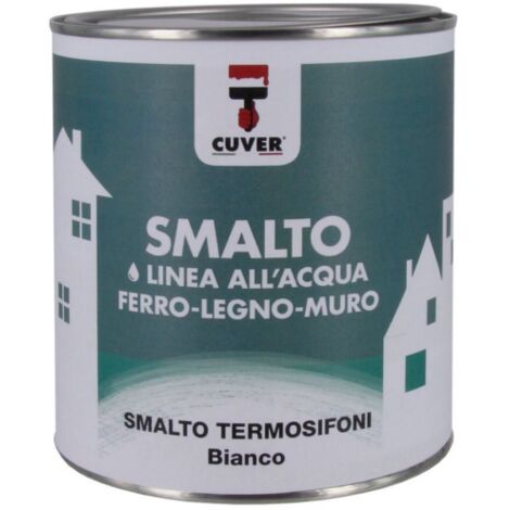 A mail acrylique Cuver pour radiateurs H2O lt 0,750 couleur blanche anticorrosion