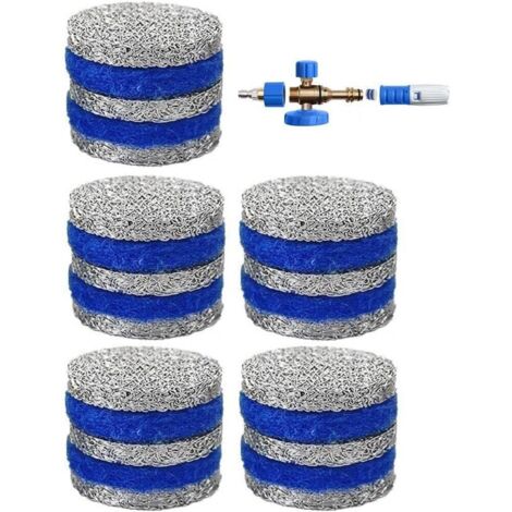 À Mousse À Filetage, Embouts De Buse À Mousse, Filtre À Mailles pour Nettoyeur À Haute Pression, Pièces De Lance À Mousse De Neige