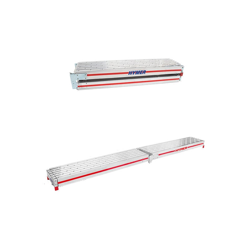 Hymer - Plan de travail 2 plans pliable et extensible - Longueur 1.24 à 4.00m - 685900