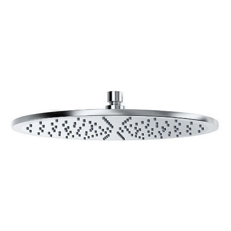 A-qa tête de douche métallique plate 300 mm
