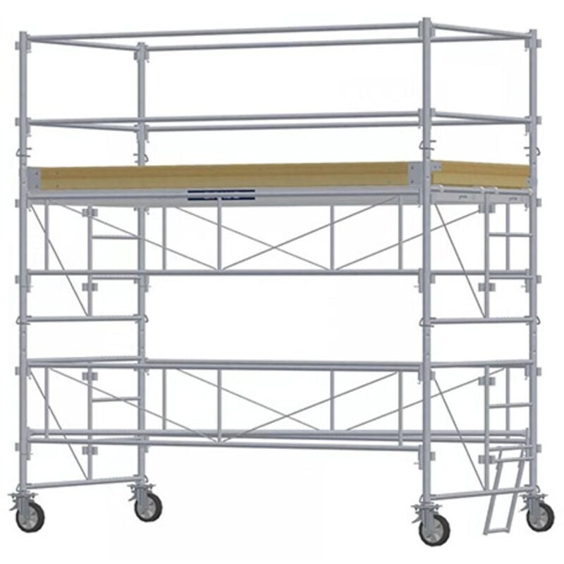 Matisère - Tour roulante acier plateau 1.50x2.92m - Hauteur max. travail 3.20m - 8545010