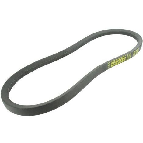 A110 - Courroie lisse trapézoïdale série A (section 13x8mm) Longueur ext: 2850mm. Remplace 5321656, 532165631, 532405075