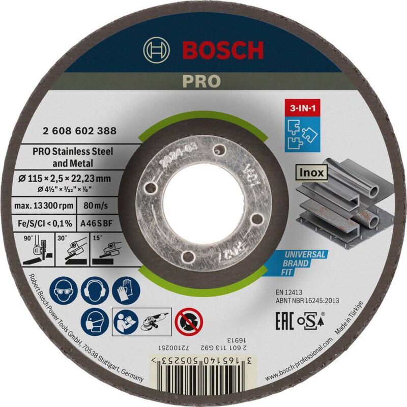 Bosch Disque tronçonner Expert for Metal 115mm - vue 1