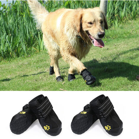 Kuncg Zampa Protector Stivali da Cane Antiscivolo Protettivo E Traspirante Morbide Casual Scarpe da Cani di Piccola Taglia Rosa 1 