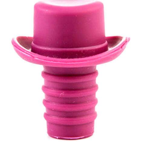 A1939 Silicone Small Beer Hat Bottle Wine Stopper Cork Stopper Bottle Hat Closures(Red wine)