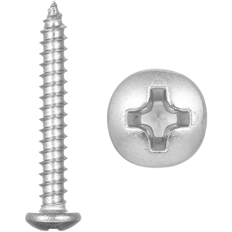 

A2 DIN7981 # 6 3.5mm Tornillo de acero inoxidable 304 Tornillos de madera autorroscantes avellanados 3.5mm * 25mm, 3,5 mm x 25 mm