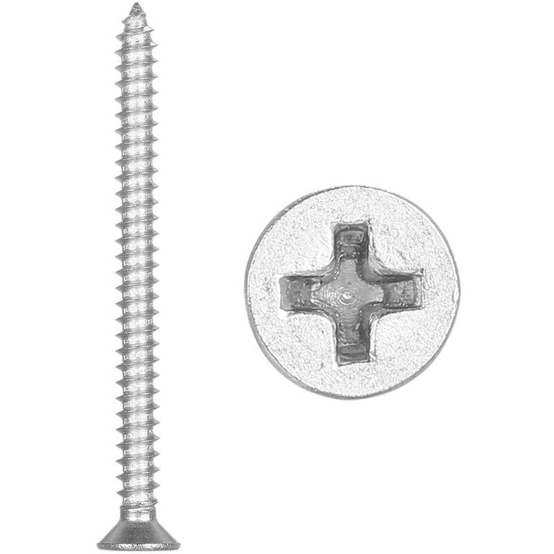 

A2 DIN7982 # 8304 4,2 mm Tornillo de acero inoxidable Tornillos avellanados para madera autorroscantes 4,2 mm * 50 mm, 4,2 mm x 50 mm