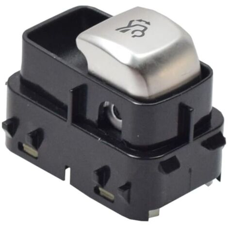 A2059051713 Interrupteur d'ouverture du hayon et du coffre Pour Benz W205 S205 C205 GLC C253 X253 2015-2020 2229055111 (Noir)