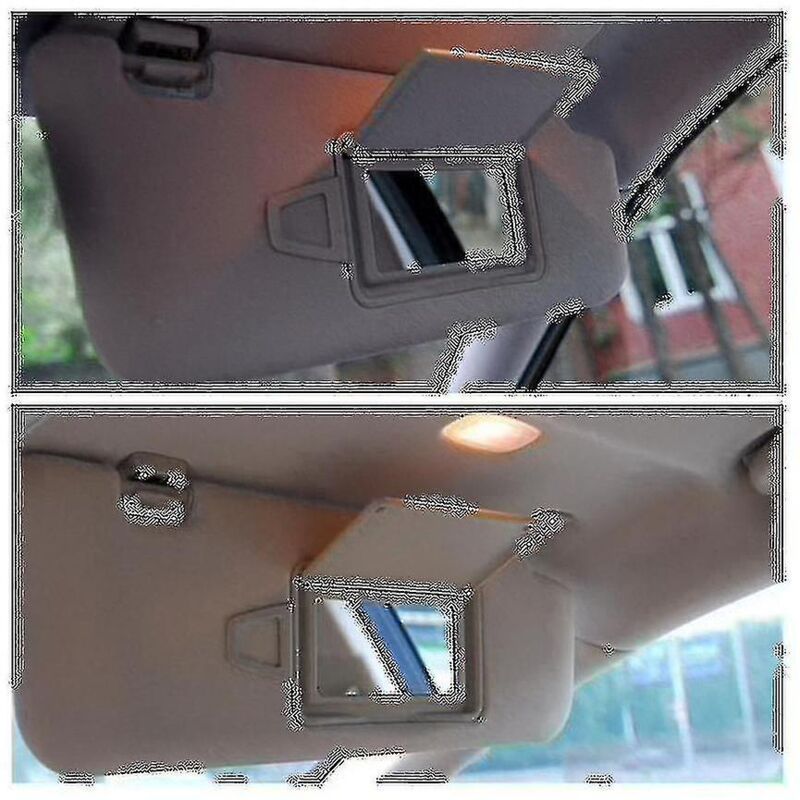 A2118100410 Capuchon de rétroviseur avant gauche pour W211 W219 2003-2010 Couvercle de rétroviseur pare-soleil beige 2118100310