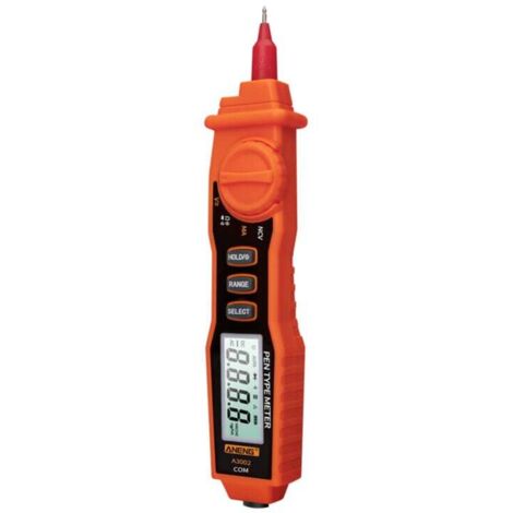 A3002 Stiftmultimeter, 4000 Counts, Digitalmultimeter, Stifttester, tragbar, berührungsloses AC/DC-Spannungs-/Dioden-/Durchgangsprüfgerät mit Taschenlampe mit Hintergrundbeleuchtung
