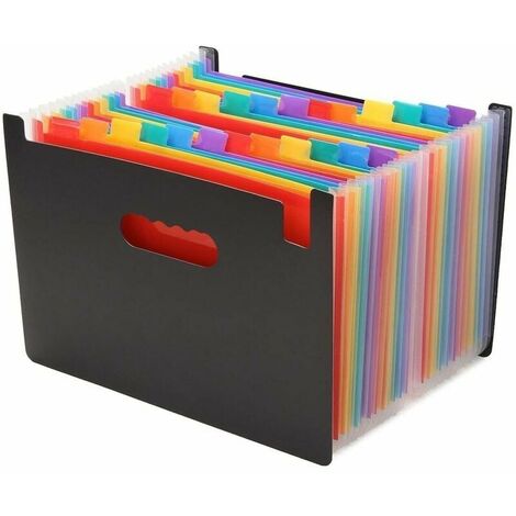 Folder with Plastic Sleeves - (Black) Poly Presentation Binder with 20 Sleeves, Presentation Book Displays 40 Letter Size Pages, Portfolio Book Has