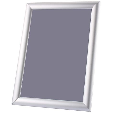 A4-Fotorahmen aus Aluminium mit Klemmen für Poster, Wandtafeln und Messestände