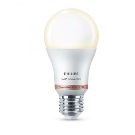 A60 philips consumer led bulbs 37278800-e27 8w-2 pieces-wiz connected