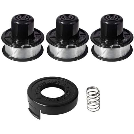 AUTRES A6226 Bobina di filo compatibile con Black and Decker ST4400 ST4500 ST5000 GL250 GL310 GL360 GL360SB, bobina di filo trimmer per Black and Decker a6226 gl360 lungo 6 m, diametro 1,6 mm (3+1+1pz)
