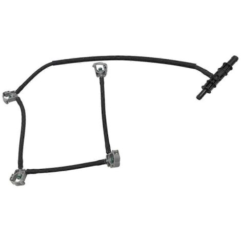 A6460700732 Tuyau de retour de trop-plein de carburant pour voiture noire