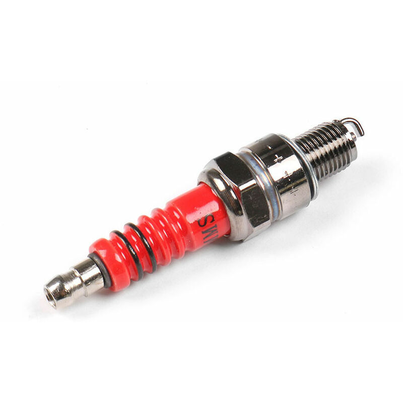 Monly - A7TC Bouchon d'allumage avec 3 électrodes utilisées pour les motos à quatre roues GY6 50CC-125CC de moto à quatre roues moto bougie A7TC * 5