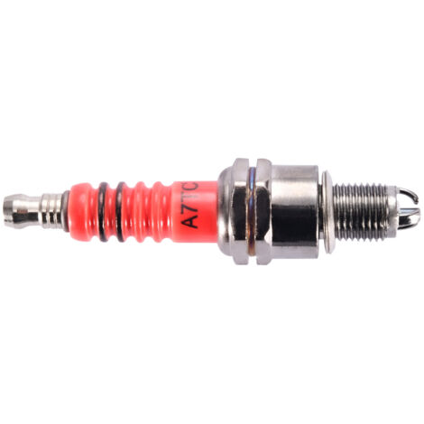 A7TC GY6 Universal-Zündkerze für 50–125 cm³ Motoren – Passend für Motorräder, Roller, ATVs, CRF50 und DAX Modelle  Hochleistungs-Zündkerze  Optionaler Iridium-/Kupferkern