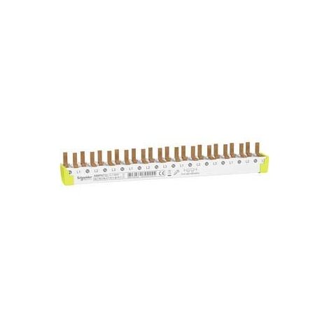 A9 X PH712 DE COMB BUSBAR BOTTOM CONNECTION, EASY TO CUT, ACTI 9, 3P + N 12 MODULES, 80 SCHNEIDER ELECTRIC A9XPH712