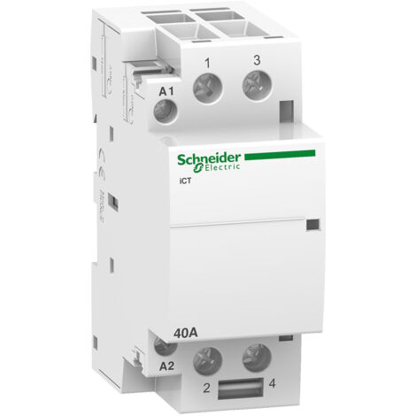 A9c20842 - Contacteur Bipolaire - 2no - 40a - Bobine 230vca - Schneider Acti 9 Ict