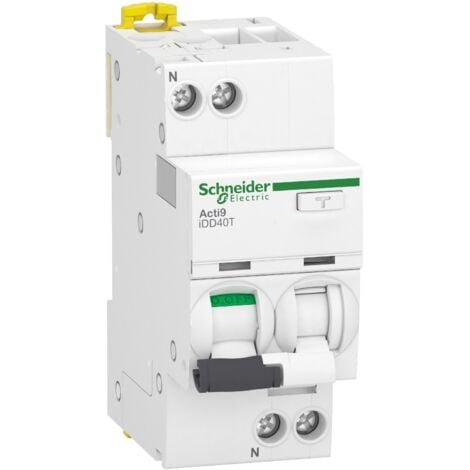 SCHNEIDER ELECTRIC SCHNEIDER A9DA2616 iDD40T 1P+N 16A 30mA-AC