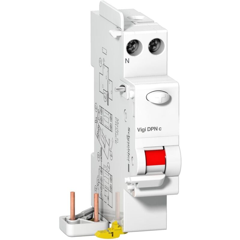 Schneider Electric - A9n21747 - Bloc Différentiel 30ma - 40a - 1p+n - Type a - Schneider Vigi Dpnc