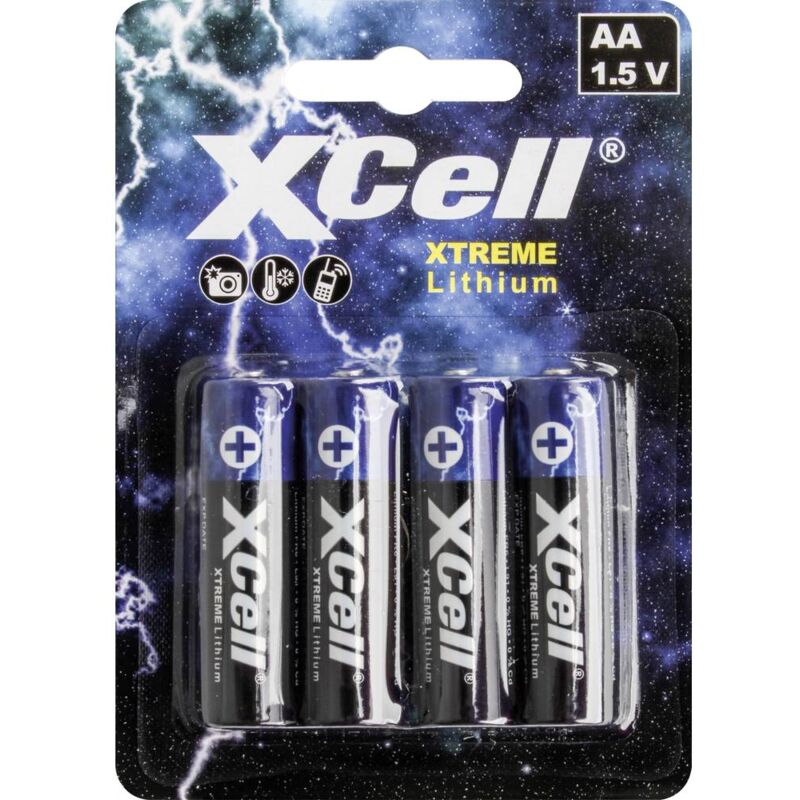 Xcell - xtreme FR6/L91 Pile LR6 (aa) lithium 1.5 v 4 pc(s)