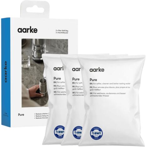Aarke Pure Clean + Taste blaues Granulat.