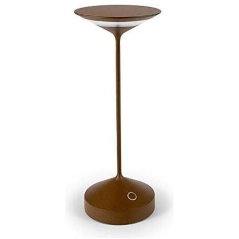 Ab By Abert Tempo Lampada da Tavolo Portatile Corten