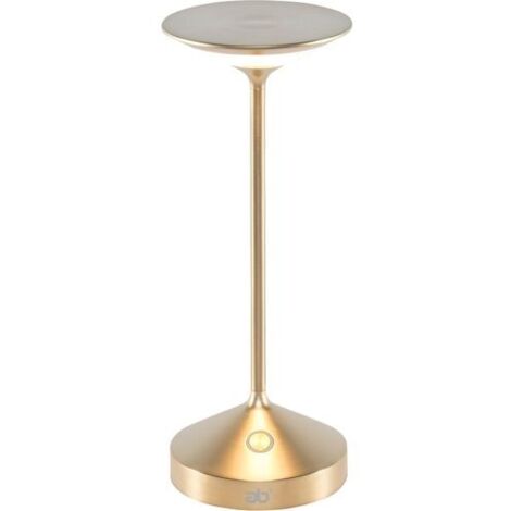 ab+ by Abert Tempo Mini tragbare Tischleuchte Messing