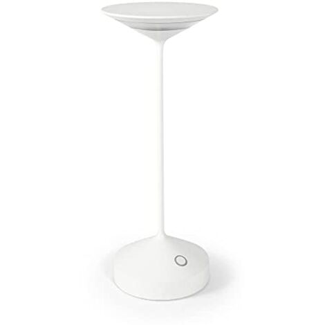 ab+ by Abert Tempo tragbare Tischleuchte weiss