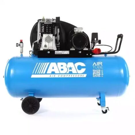 Abac - Compresseur à courroie 2 étages 270 litres 4 cv 3 kW 400 V Tri - PRO A49B 270 FT4