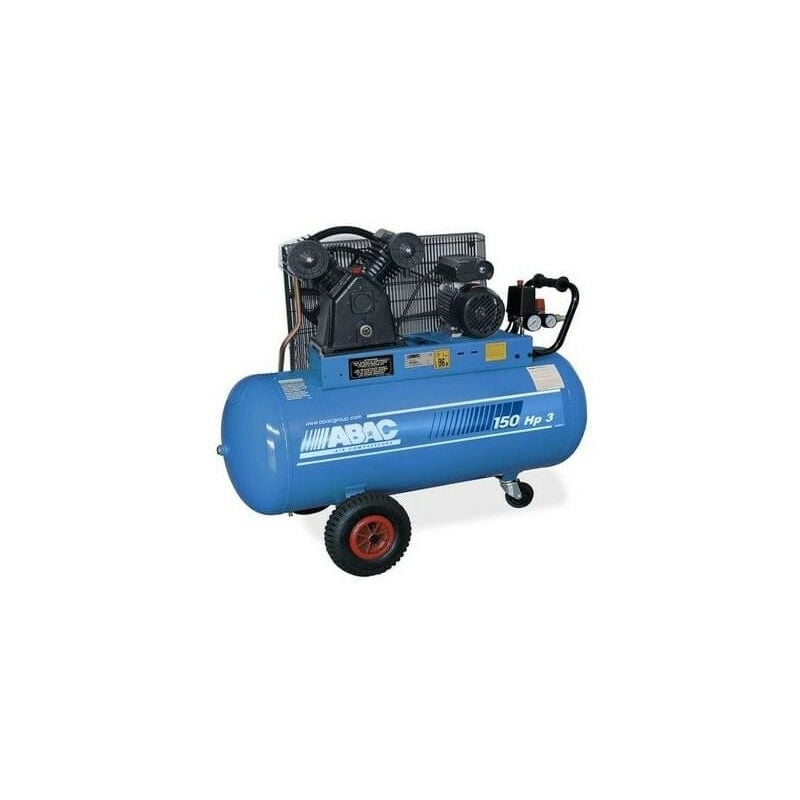 Compresseur à piston 3CV 400V Triphasé 9 bar 150L Direct - VCF3/150 CT3 - Abac