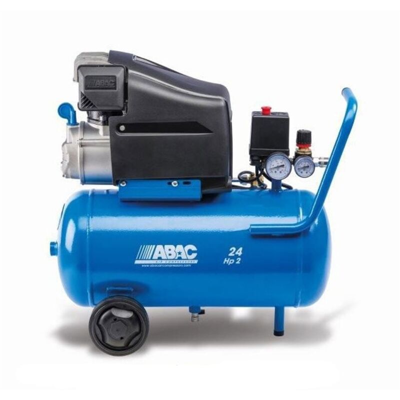 Abac - Compressore Aria Lubrificato 'pole Position L20' 24l 2hp