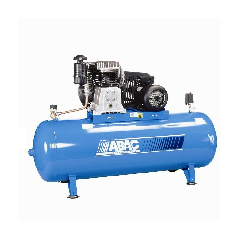 Compresseur d'air 10CV 500 litres - B7000F/500 HT10ET - Abac