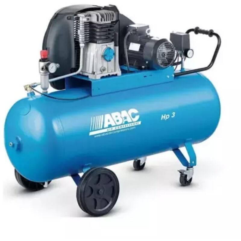 Compresseur d'air à piston 3CV vitesse lente Abac