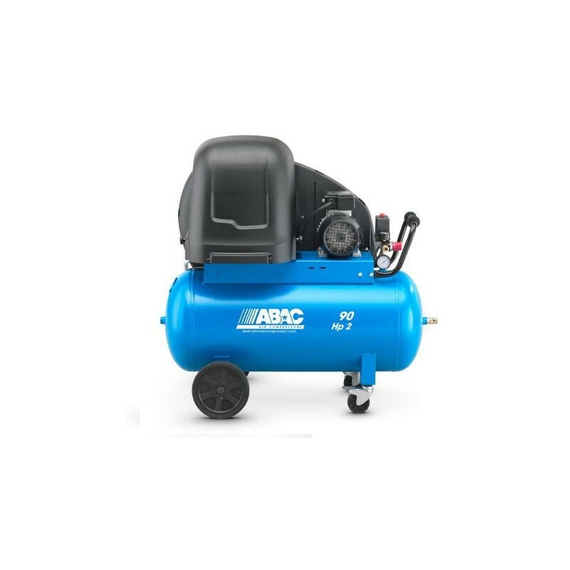 Compresseur Mono-étagé 90L 2CV 10 bar 15,3 m3/h - A29 90 CM2 - Abac