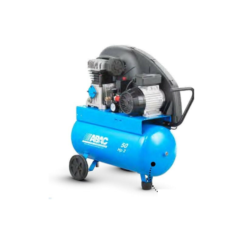 Compresseur Mono-étagé 50L 3CV 10 bar 20,2 m3/h - A29B 50 CM3 - Abac