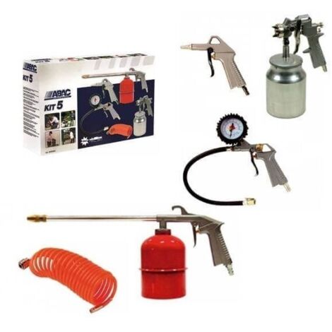 ABAC JUEGO PISTOLA PINTAR PROFESIONAL (JUEGO 5 PZS
