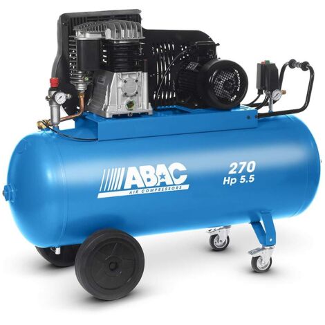 Abac Pro B5900B 270Ct5,5Compresor 270L Motor Trifásico 5,5Hp Con Transmisión A Correa Bistadio