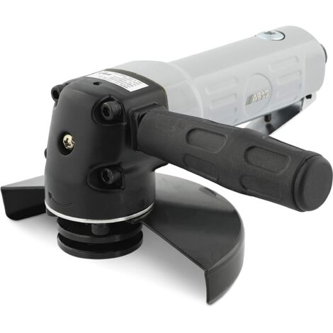 ABAC Smerigliatrice Angolare Pneumatica G-20, Smerigliatrice per Dischi da 125mm, 2 Chiavi, Inclusi Chiave Esagonale, Occhiali Protettivi, Attacco con Raccordo Universale