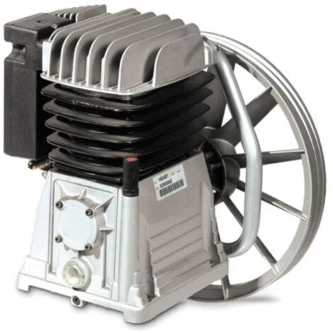 Abac – Tête de compression d'air 5.5 CV – Pression 12 bar – Débit 42 m³/h – Moteur en fonte avec filtre d'aspiration