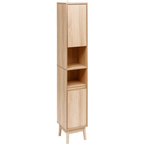 Abana 2 puertas columna madera clara - 5five